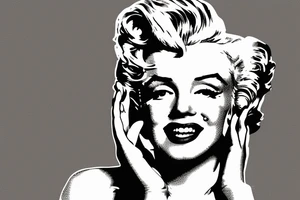 marilyn monroe smile tattoo idea