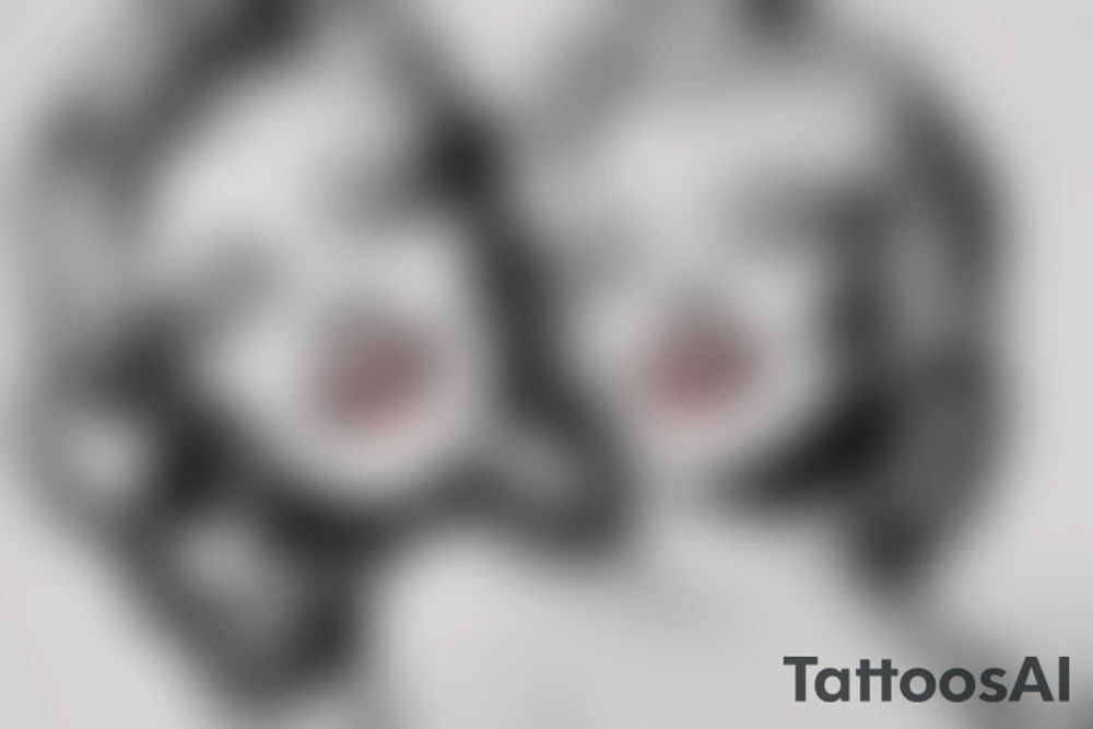 marilyn monroe smile tattoo idea