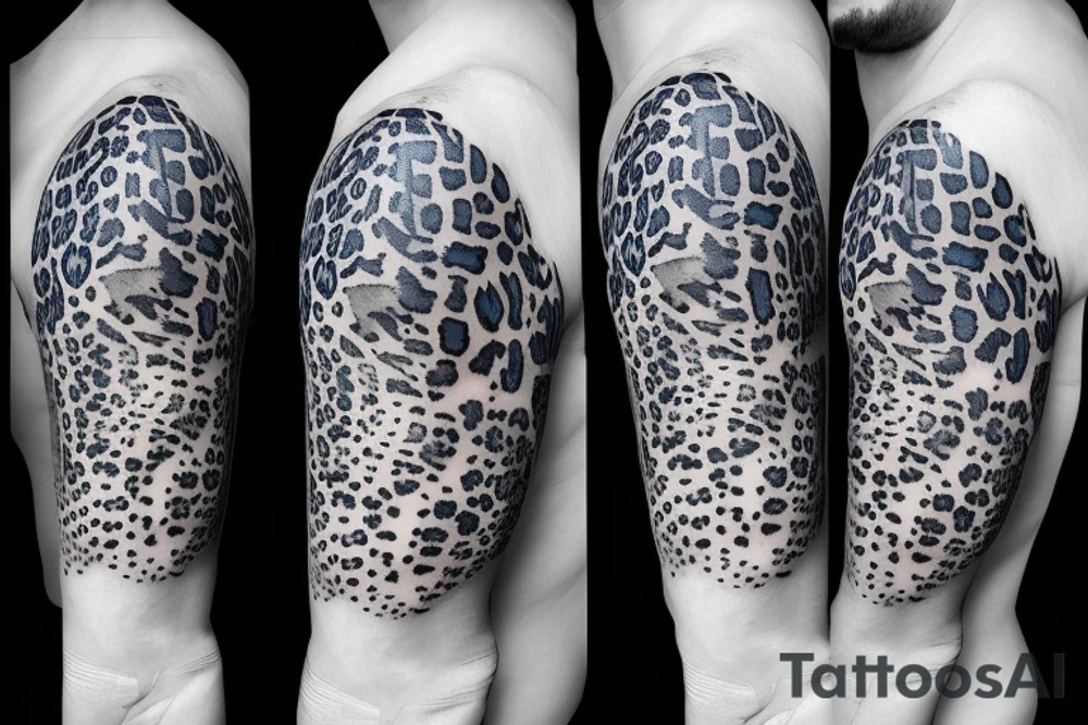 leopard navy f-15 jet patch tattoo idea