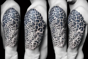 leopard navy f-15 jet patch tattoo idea