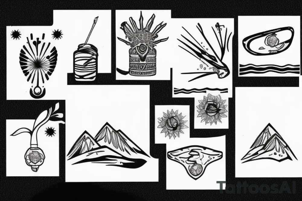 Desert from merzouga tattoo idea