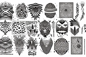Desert from merzouga tattoo idea