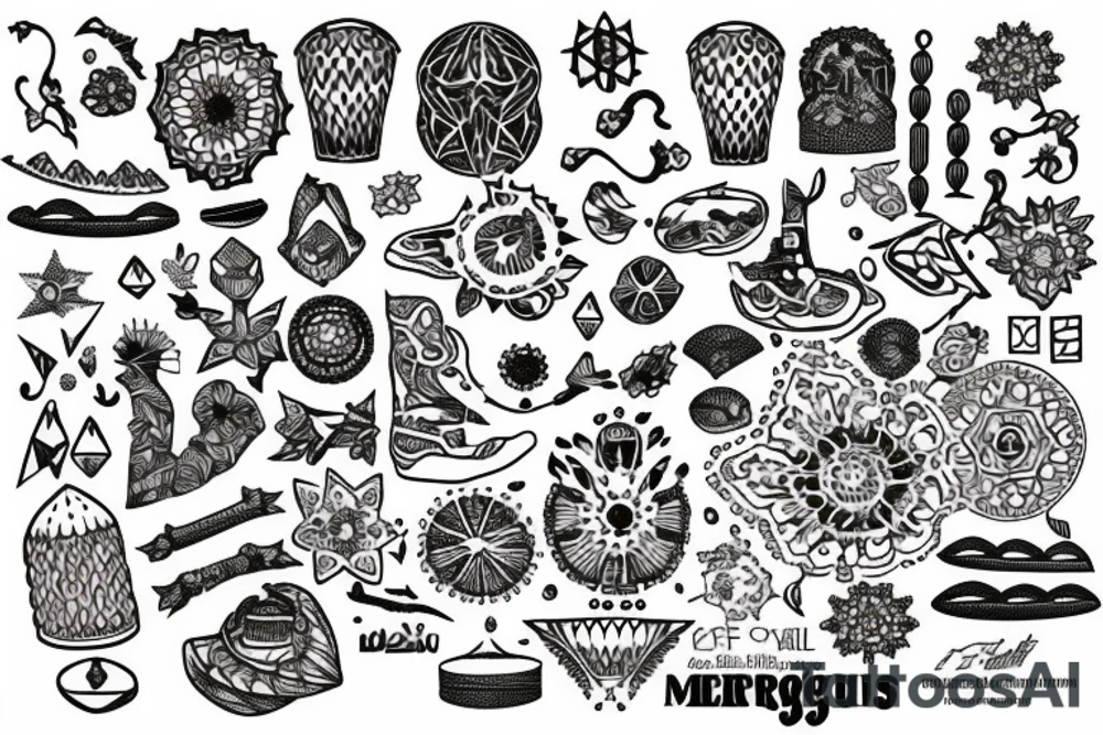 Desert from merzouga tattoo idea