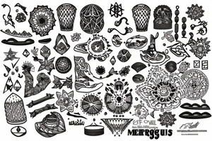 Desert from merzouga tattoo idea