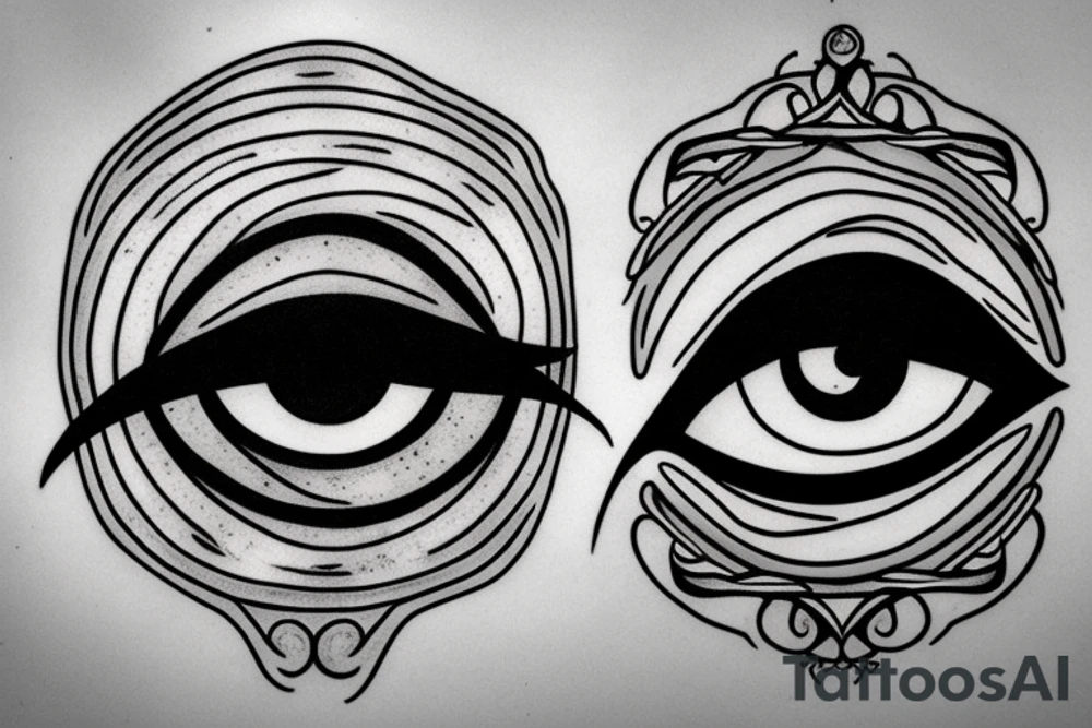 Eye of Horus tattoo idea