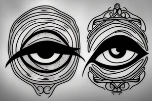Eye of Horus tattoo idea