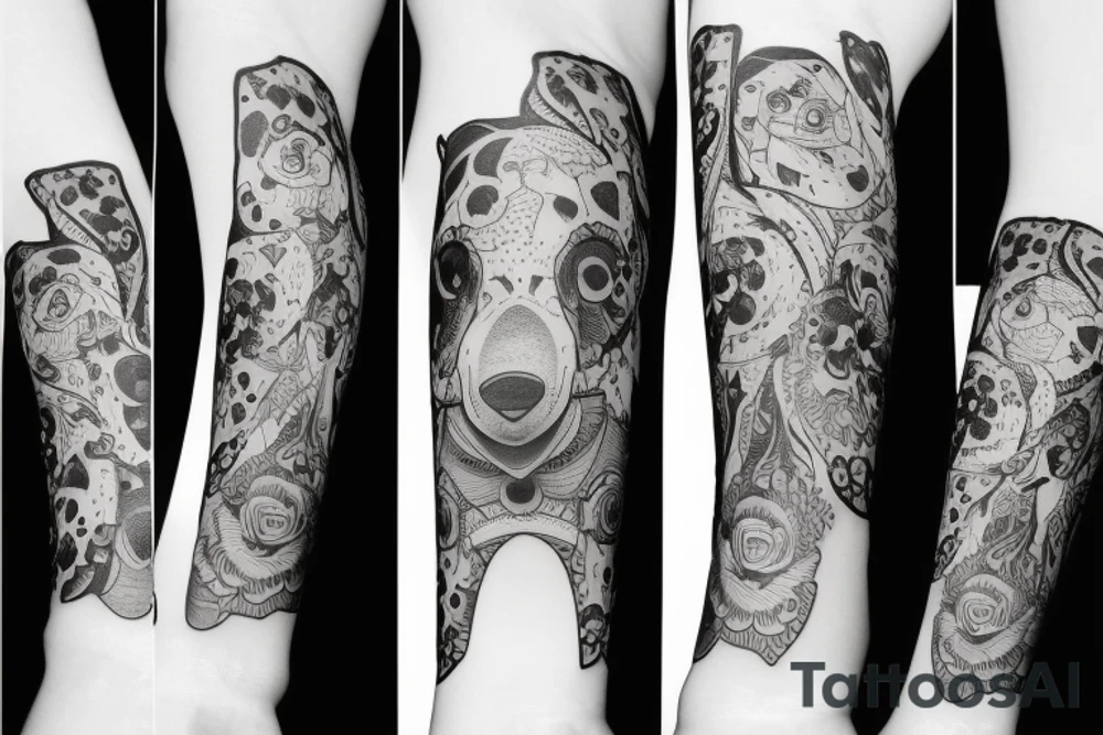 Mama bear tattoo idea