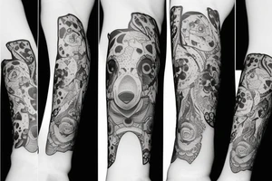Mama bear tattoo idea