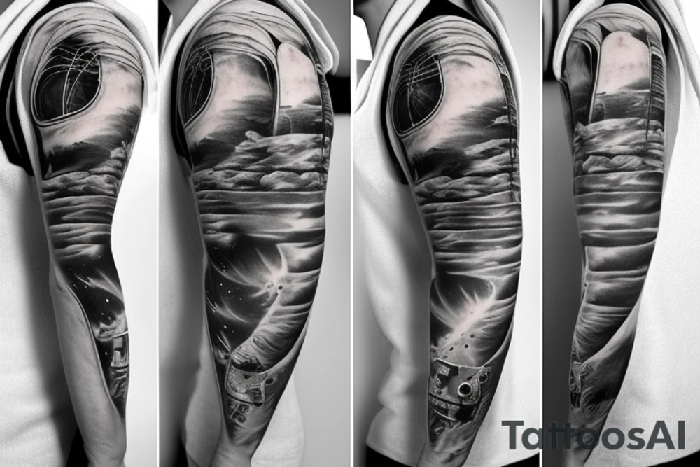 Spacesuit tattoo idea