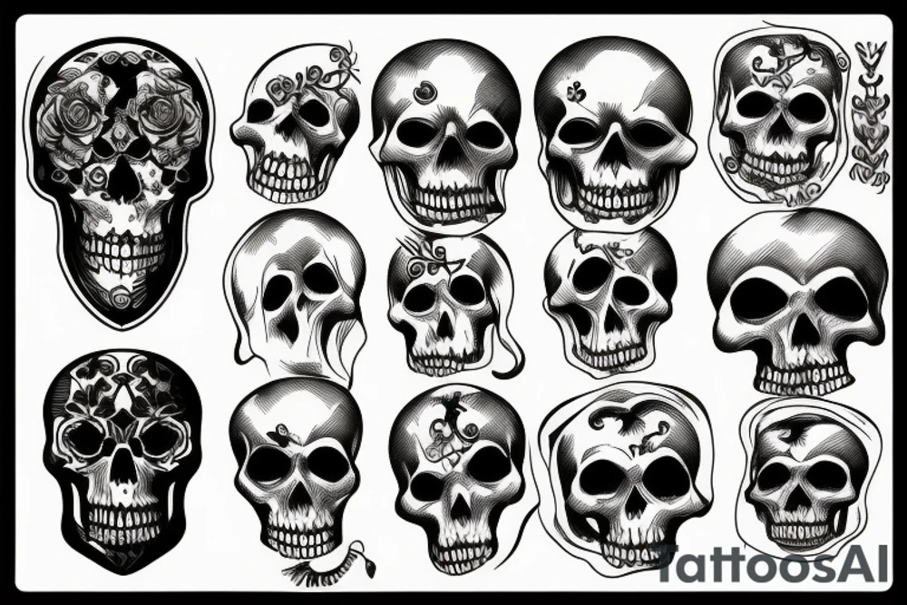 Memento Mori tattoo idea