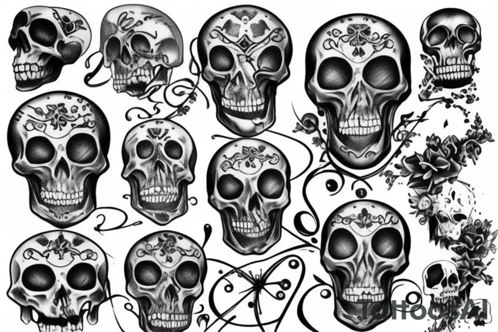 Words "memento Mori" tattoo idea