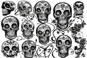 Words "memento Mori" tattoo idea