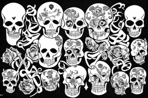 Words "memento Mori" tattoo idea