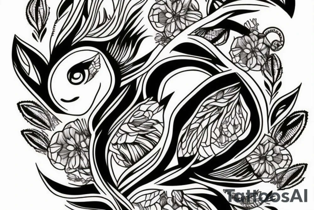 Kangaroo tattoo idea