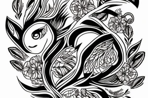 Kangaroo tattoo idea