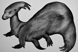 Australian Platypus tattoo idea