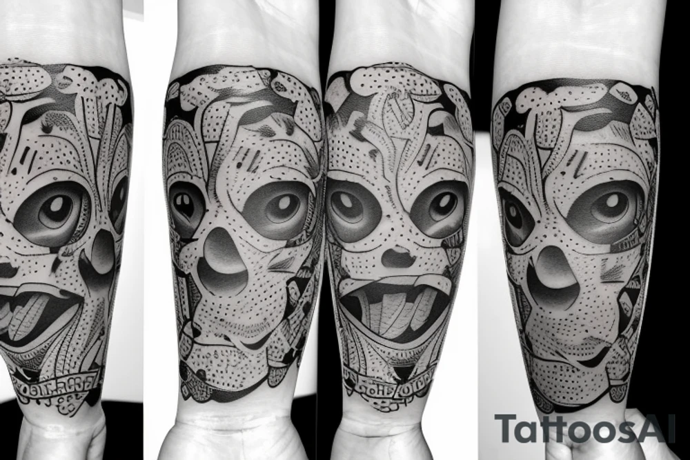 Dingo tattoo idea