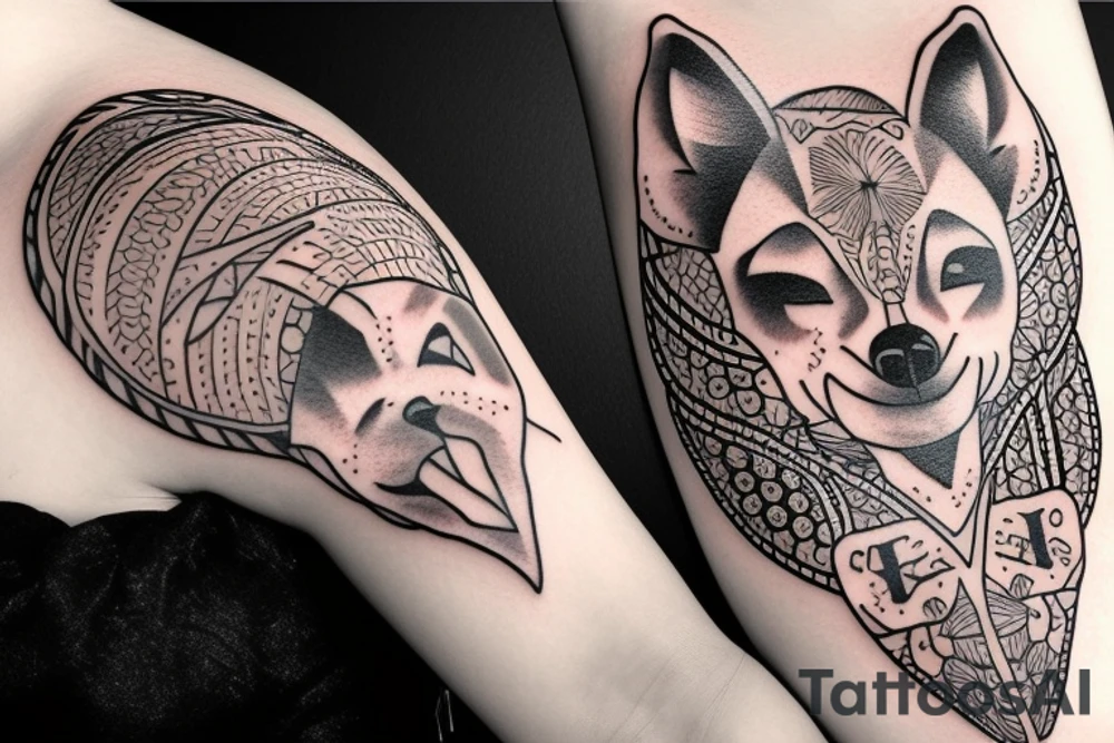 Dingo tattoo idea