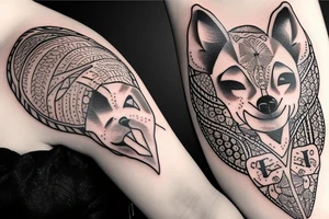Dingo tattoo idea