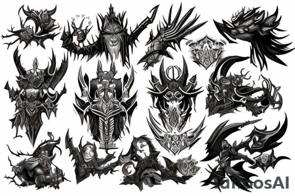 world of warcraft tattoo idea