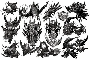 world of warcraft tattoo idea