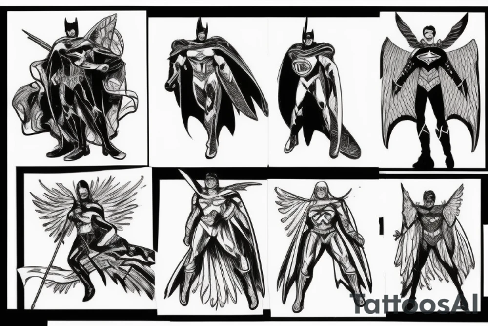 DC Comics Knightwing tattoo idea