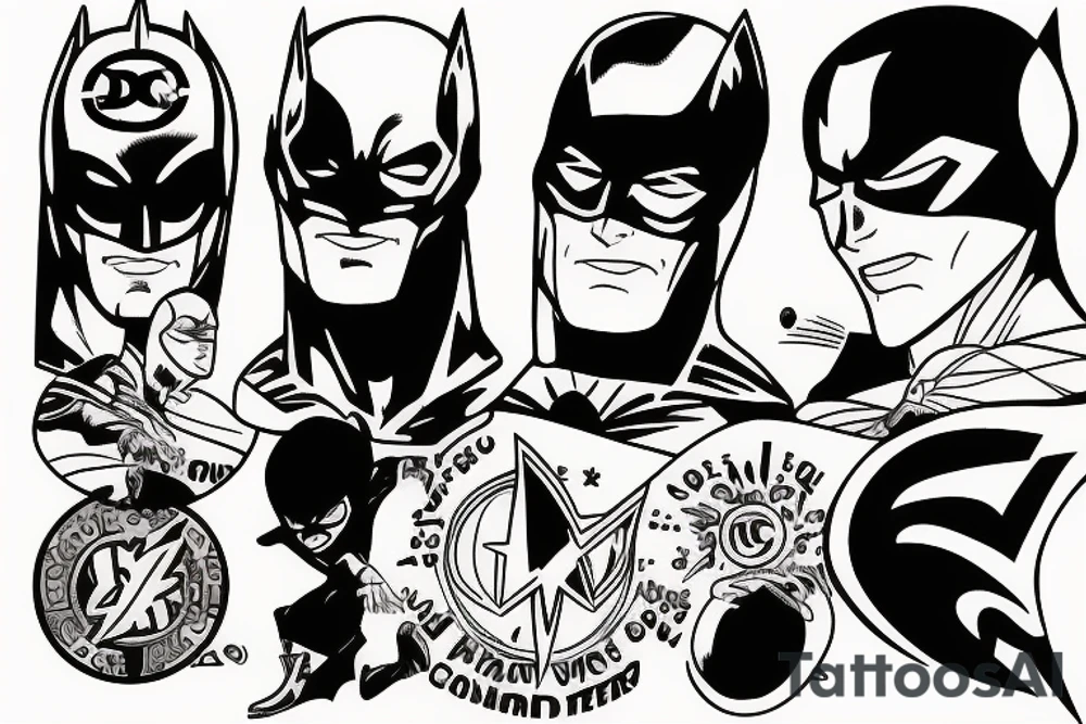 DC Comics Robin tattoo idea