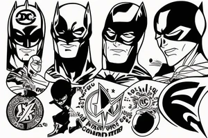 DC Comics Robin tattoo idea