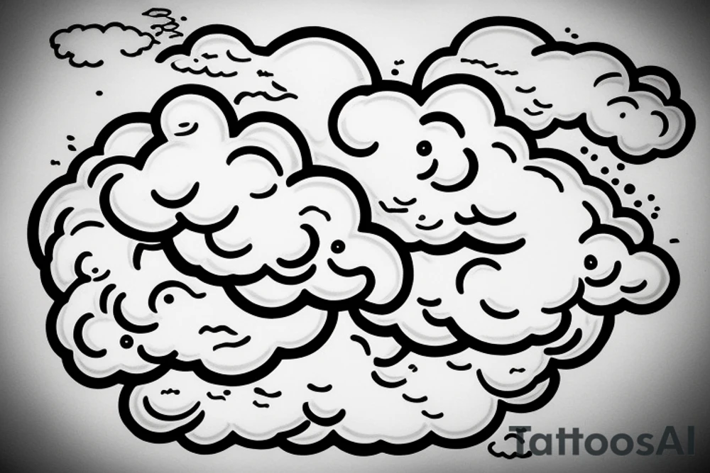 The nimbus cloud from Dragonball tattoo idea