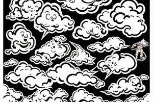 The nimbus cloud from Dragonball tattoo idea