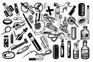 Medical healthcare tattoo idea