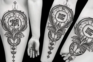 Medical healthcare tattoo idea