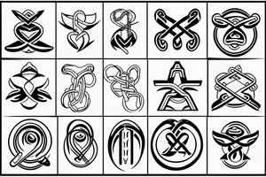 Medical healthcare caduceus tattoo idea