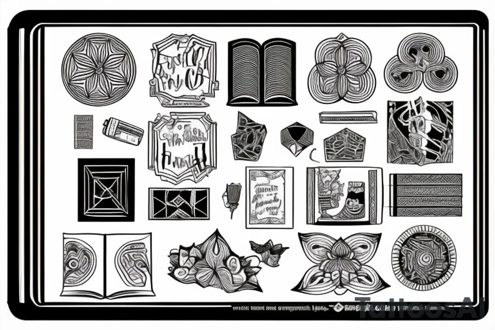 The book The Road tattoo idea