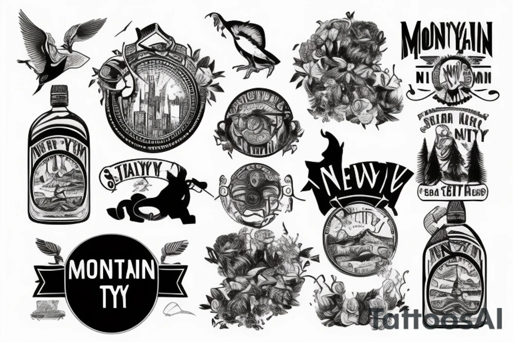 Mountain
New York City tattoo idea