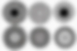 connect three circles with 3 lines with space between each circle tattoo idea