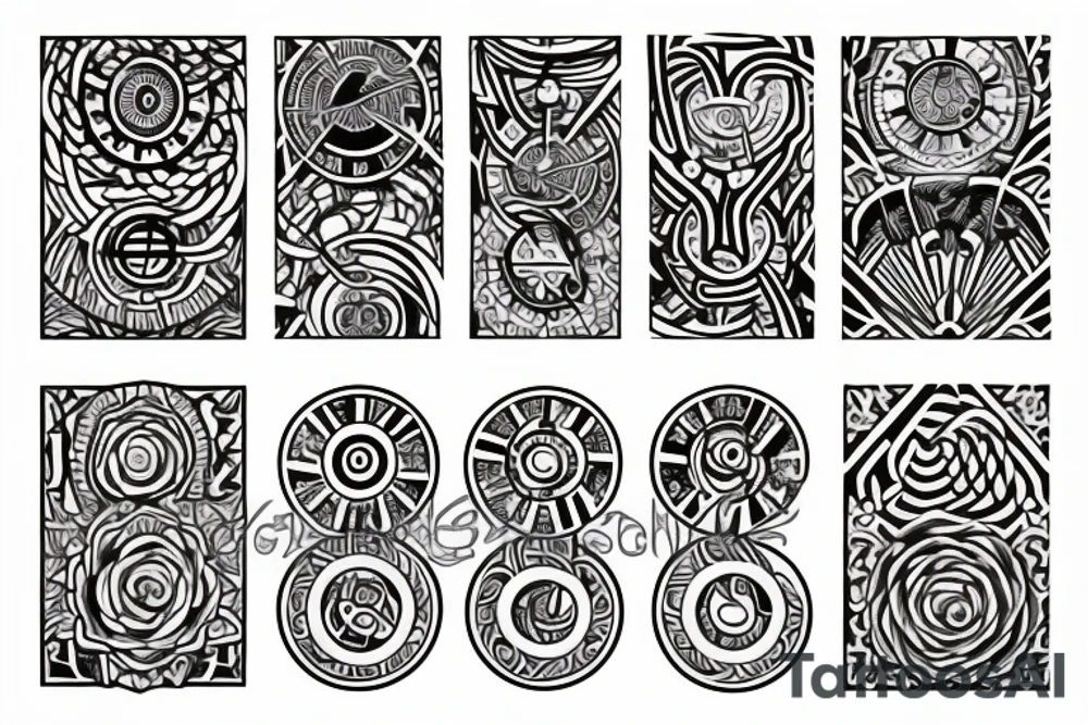 three circles tattoo idea