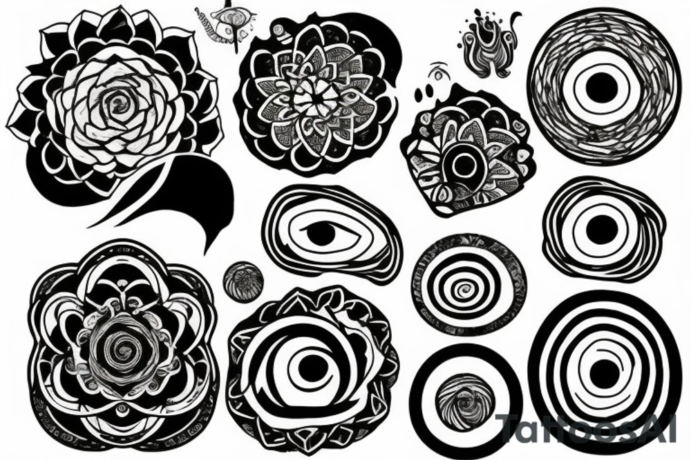 three circles tattoo idea