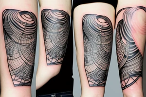 J’aimerai un petit tatouage avec des montagnes et les initiales de mes enfants IL tattoo idea