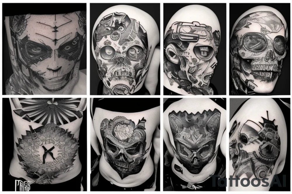 Montagnes tattoo idea