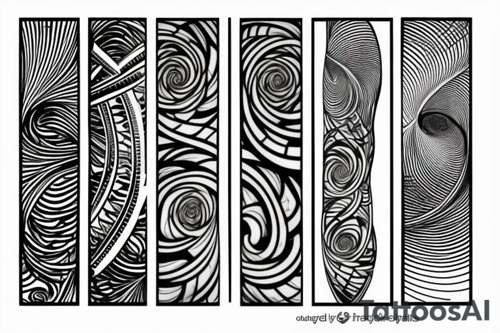a small fibonacci spiral. tattoo idea