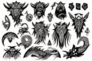 muestrame diseños de un trisquel de los druidas tattoo idea