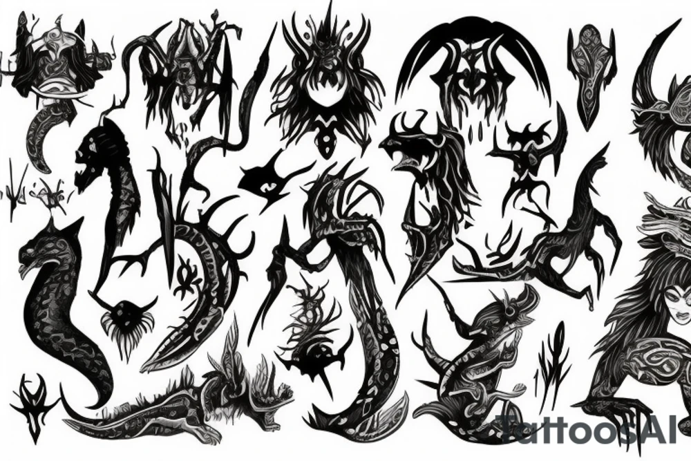 muestrame diseños de un trisquel de los druidas tattoo idea