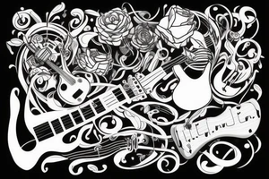 Music tattoo idea