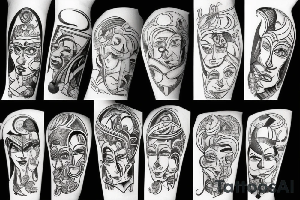 Bicep tattoo idea
