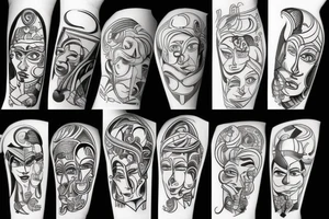 Bicep tattoo idea