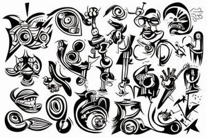 Bicep tattoo idea