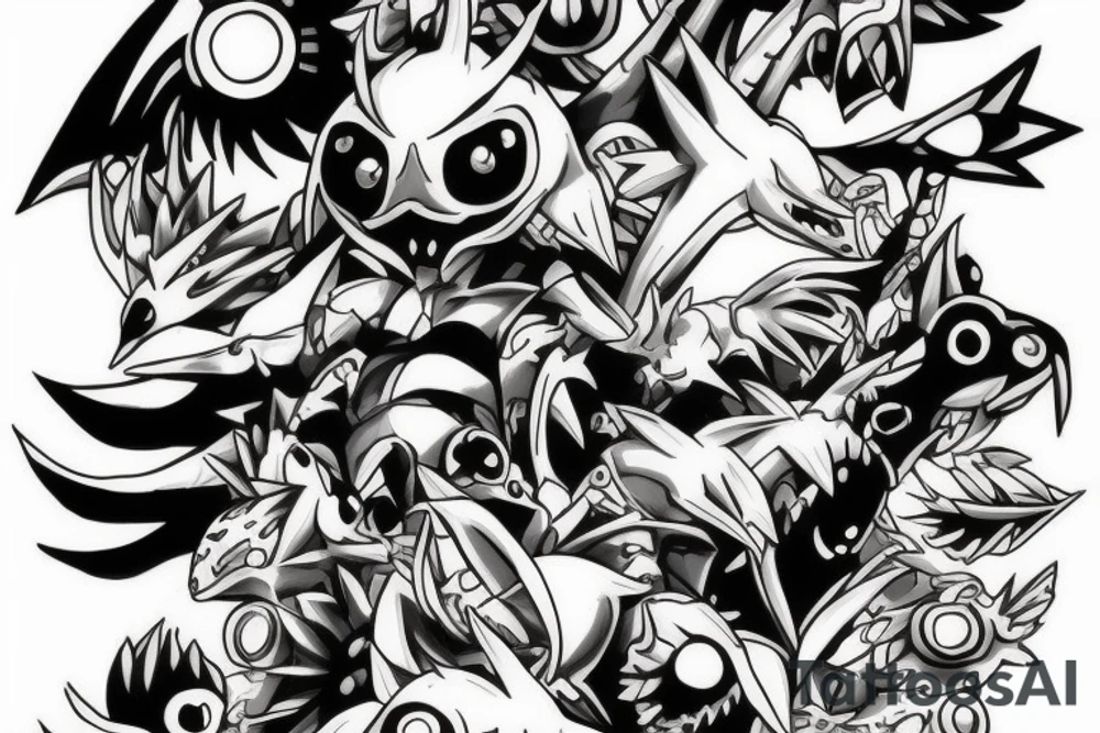 Digimon tattoo idea