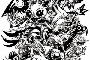 Digimon tattoo idea