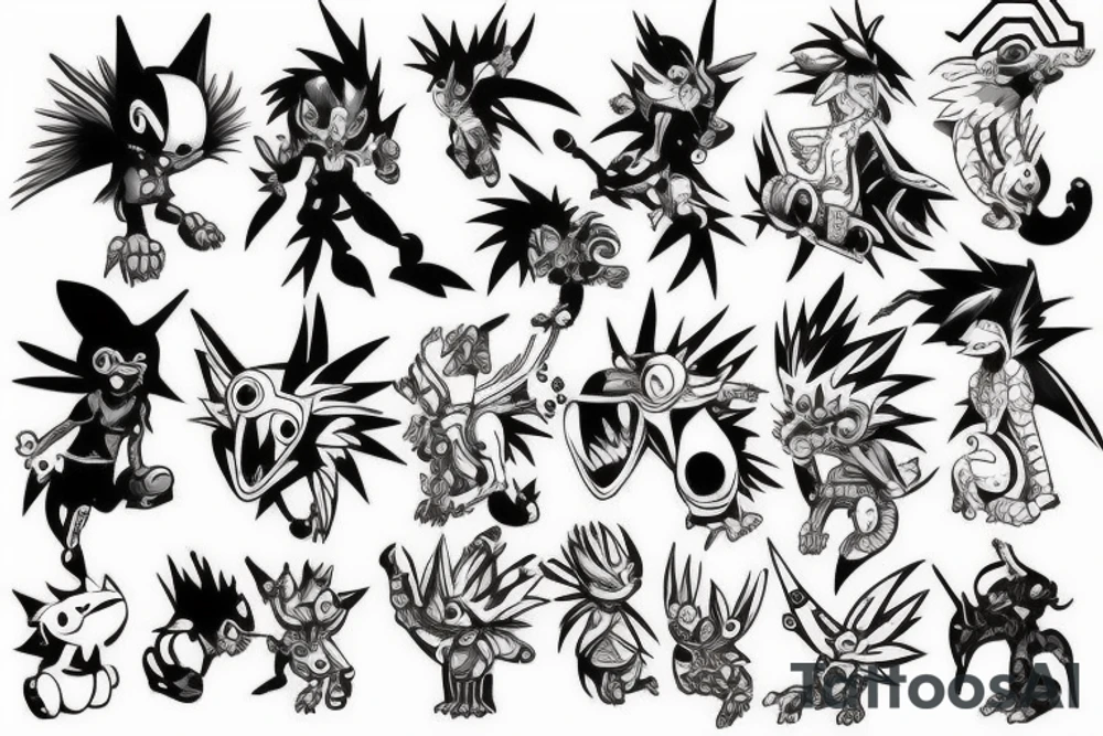 Digimon tattoo idea